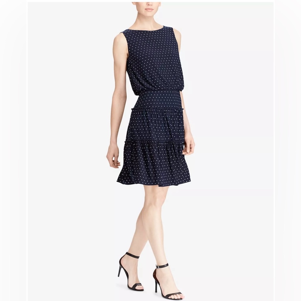 LAUREN RALPH LAUREN Size 4P
Polka-Dot Dress
